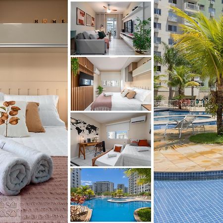 2 Quartos Com Varanda A 300M Riocentro Wi-Fi 120Mbps E Cozinha Completa - Condominio Com Piscina, Estacionamento, Portaria 24H E Parquinho Infantil - Apartamento Indicado Para Grupos, Hospedes A Trabalho E Criancas ريو دي جانيرو المظهر الخارجي الصورة