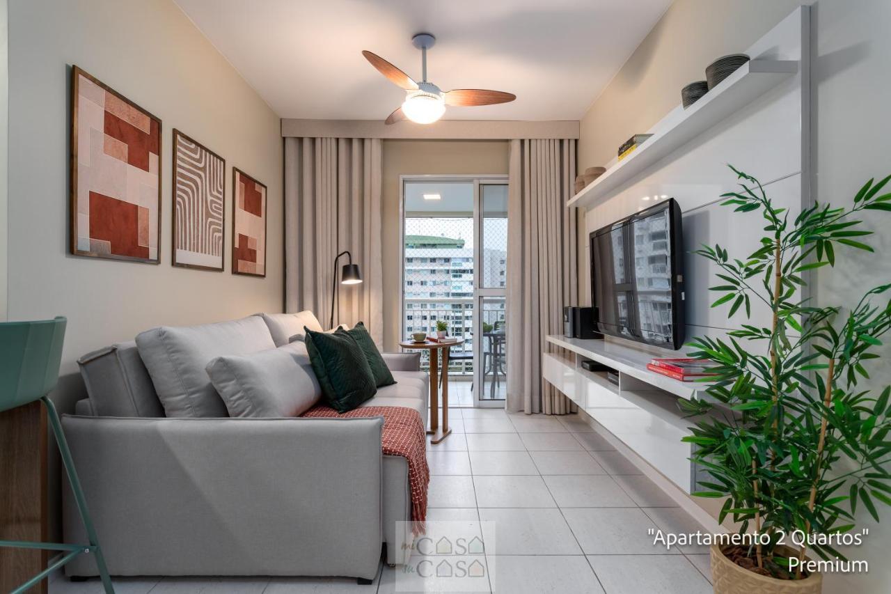 2 Quartos Com Varanda A 300M Riocentro Wi-Fi 120Mbps E Cozinha Completa - Condominio Com Piscina, Estacionamento, Portaria 24H E Parquinho Infantil - Apartamento Indicado Para Grupos, Hospedes A Trabalho E Criancas ريو دي جانيرو المظهر الخارجي الصورة