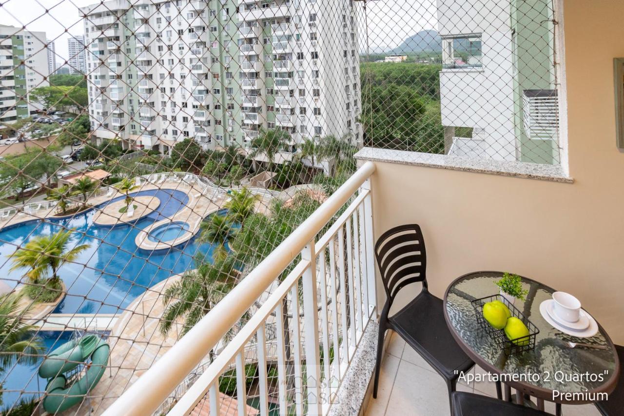 2 Quartos Com Varanda A 300M Riocentro Wi-Fi 120Mbps E Cozinha Completa - Condominio Com Piscina, Estacionamento, Portaria 24H E Parquinho Infantil - Apartamento Indicado Para Grupos, Hospedes A Trabalho E Criancas ريو دي جانيرو المظهر الخارجي الصورة