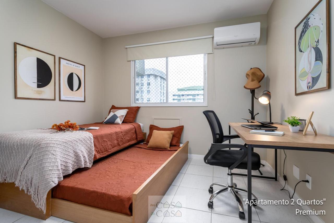 2 Quartos Com Varanda A 300M Riocentro Wi-Fi 120Mbps E Cozinha Completa - Condominio Com Piscina, Estacionamento, Portaria 24H E Parquinho Infantil - Apartamento Indicado Para Grupos, Hospedes A Trabalho E Criancas ريو دي جانيرو المظهر الخارجي الصورة