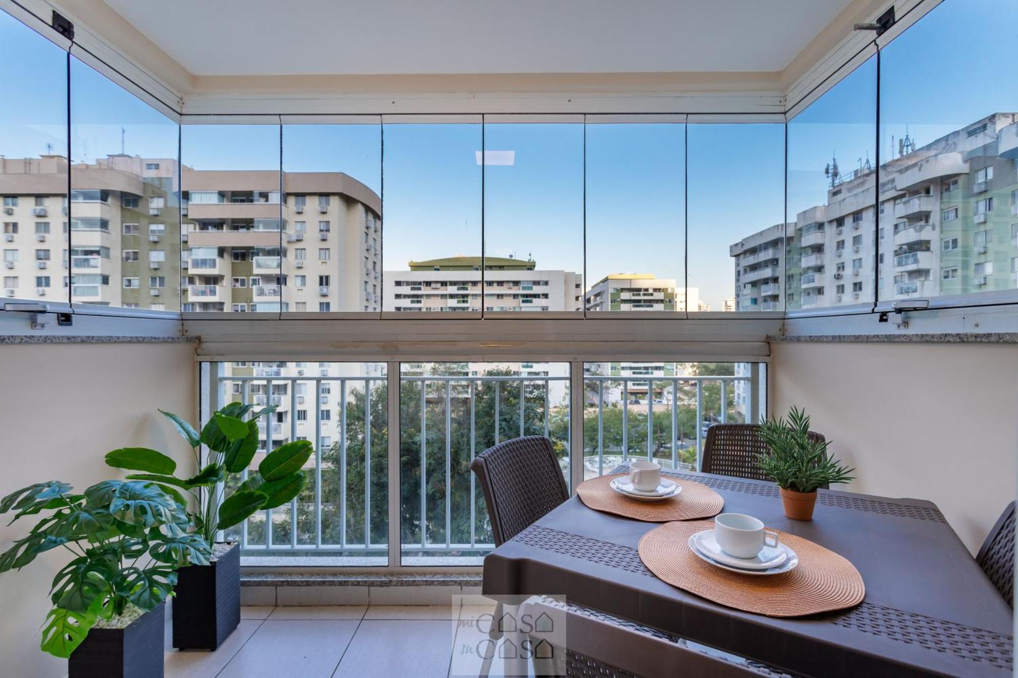 2 Quartos Com Varanda A 300M Riocentro Wi-Fi 120Mbps E Cozinha Completa - Condominio Com Piscina, Estacionamento, Portaria 24H E Parquinho Infantil - Apartamento Indicado Para Grupos, Hospedes A Trabalho E Criancas ريو دي جانيرو المظهر الخارجي الصورة